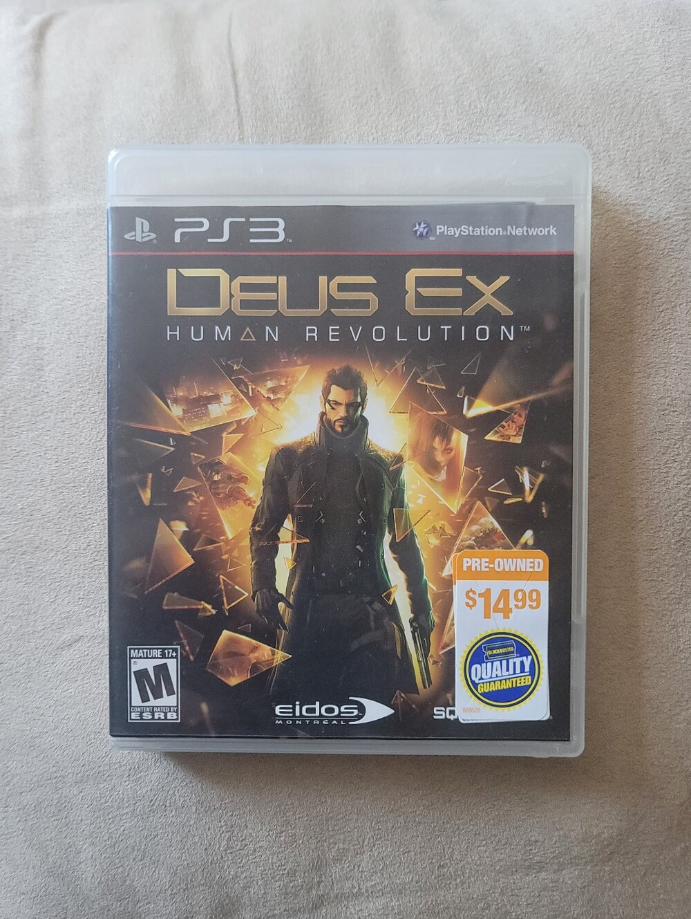 PS3 Deus Ex: Human Revolution Game